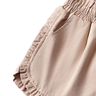 pocket detail of Niven Shorts in Rose Mocha by Donsje