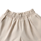 girls formal shorts with ruffle hem