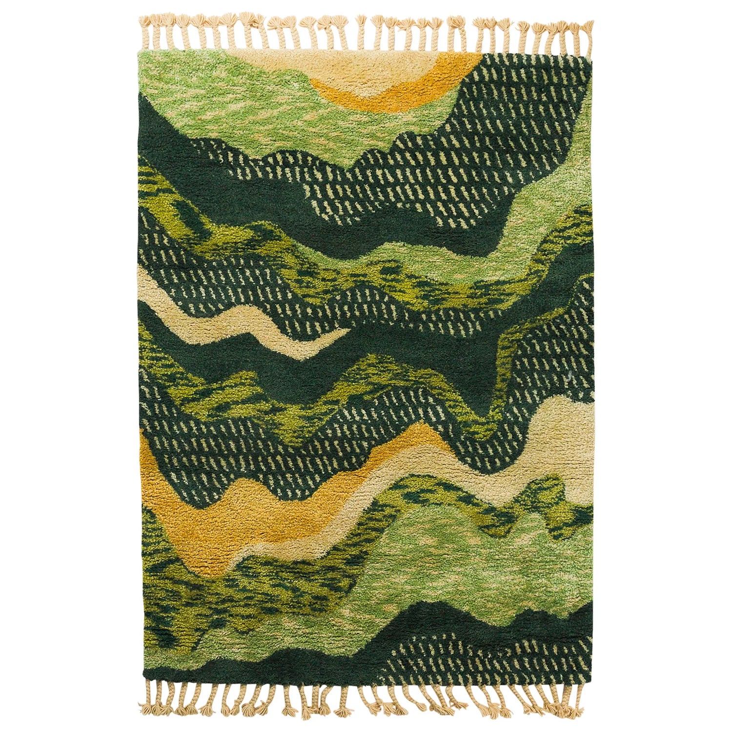 Normandie Tufted Rug – Kelp by Sage & Clare