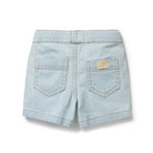 Back view of the Organic Denim Long Short | Wilson + Frenchy
