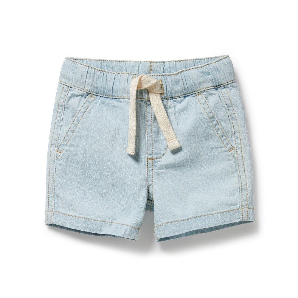 Organic Denim Long Short | Wilson + Frenchy
