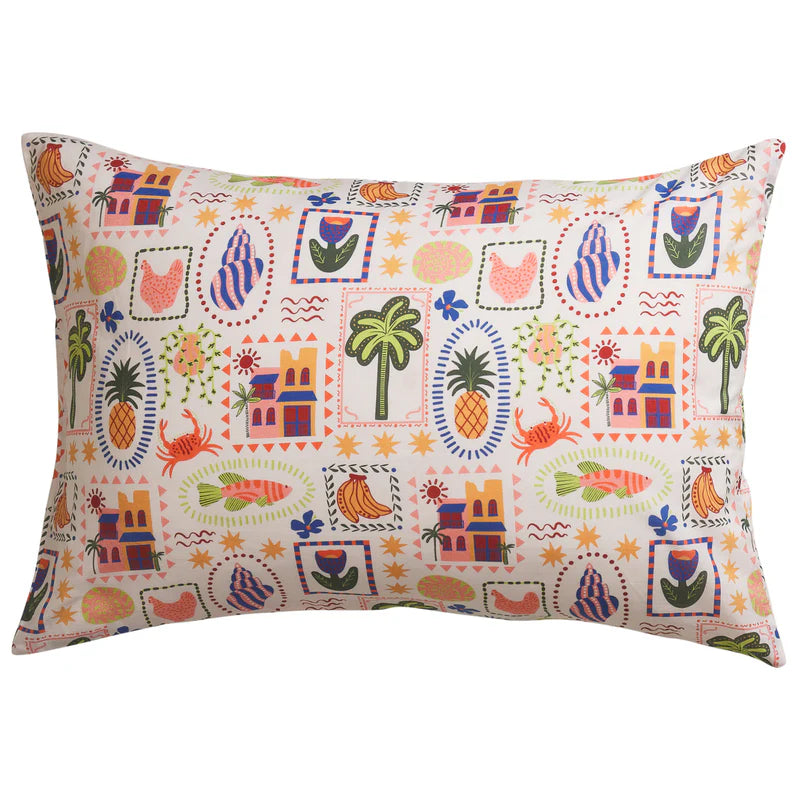 Ottilie Cotton Pillowcase Set by Sage & Clare