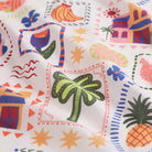 Organic Cotton fabric details of Ottilie Cotton Quilt Cover by Sage & Clare