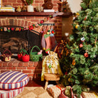 Palmina Knitted Stocking - Cerulean by Sage & Clare