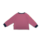 Back view of the Parklife Kids Long Sleeve Tee - Peony | Banabae