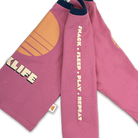 Side sleeve view of Parklife Kids Long Sleeve Tee - Peony | Banabae