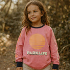 Parklife Kids Long Sleeve Tee - Peony | Banabae