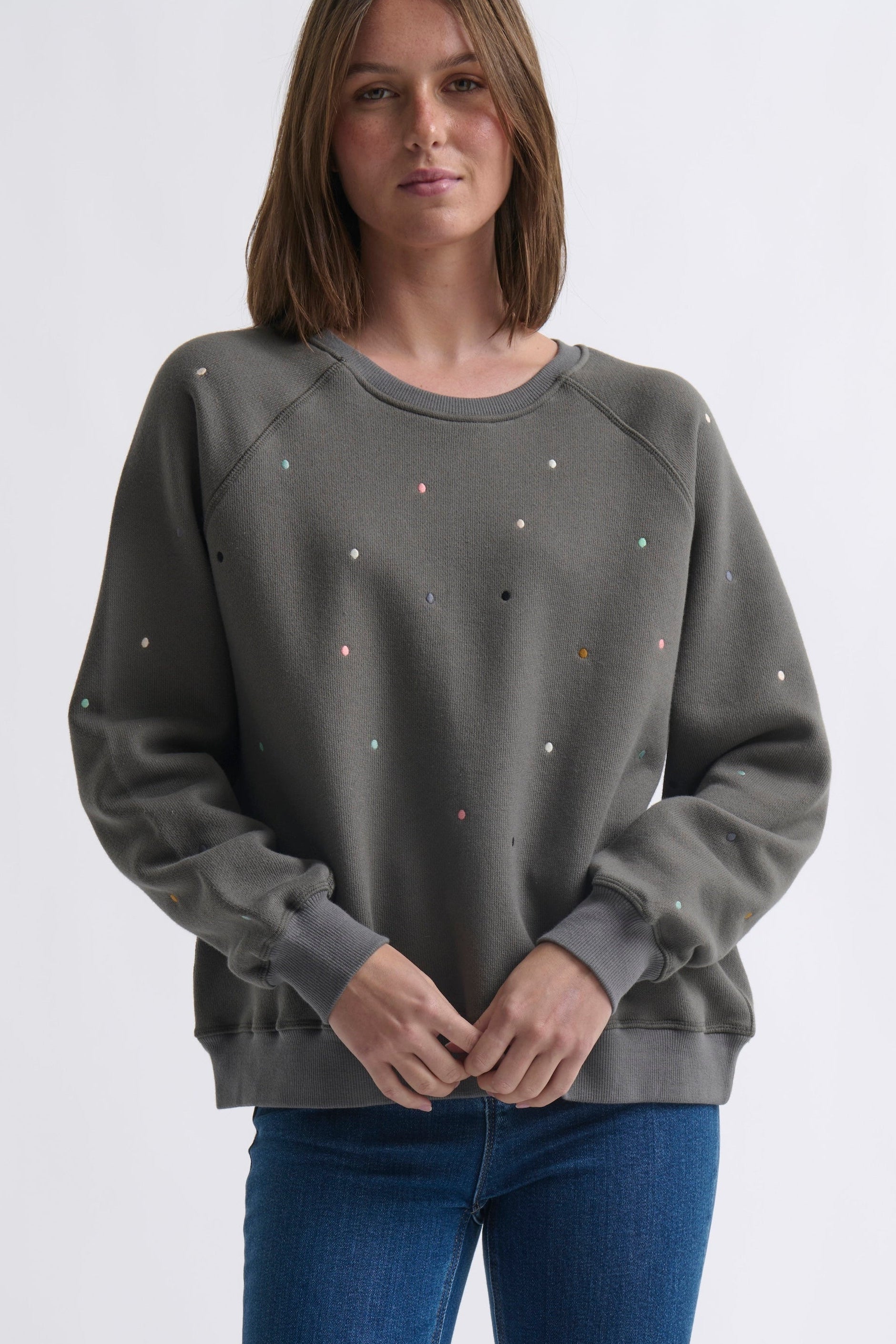 Patti Sweatshirt by Dot Licorice by Kireina