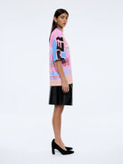 Pink moto shirt by Ena Pelly