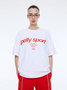 Pelly Sport Tee White by Ena Pelly