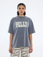 Pelly World Tour Tee - Washed Grey by Ena Pelly