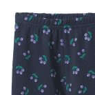 Close up of Leggings - Petite Winter Berry Print | Nature Baby