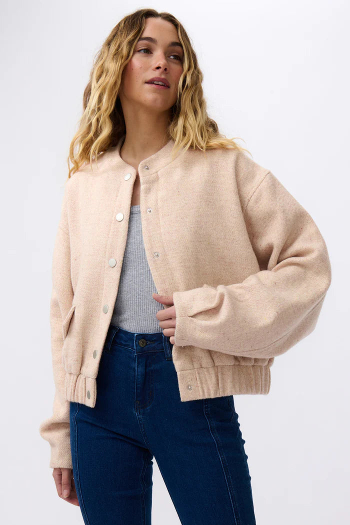 Peyton bomber kireina pink cream