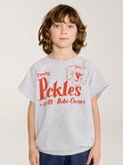 Pickles The Dog Sleeveless Sweatshirt - Heather Grey | Bobo Choses