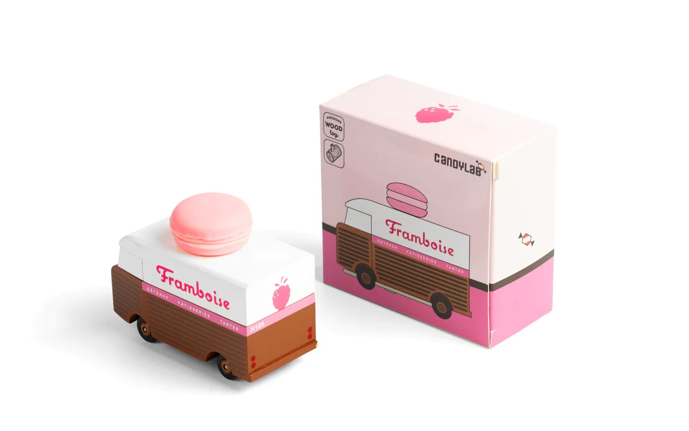 Pink Macaron Van Candylab