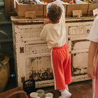 Pomodoro - Mid Sleeve Tee - Vanilla Parfait by Golden Children