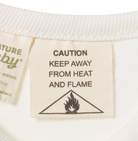 swing tag details - Poncho Towel - Lemon Print Terry by Nature Baby