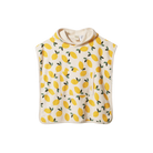 Poncho Towel - Lemon Print Terry by Nature Baby