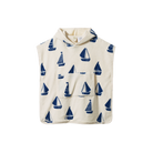 Poncho Towel - Regatta Print Terry by Nature Baby