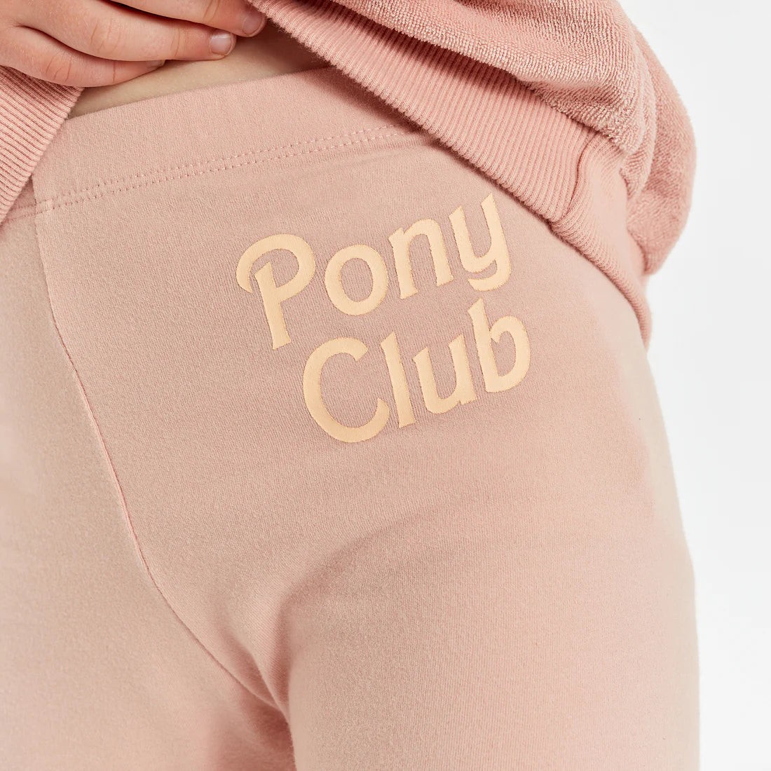 Pony Club Leggings Golden Children close up details