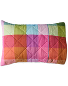 Colourful quilted pillowcase by Kip & Co