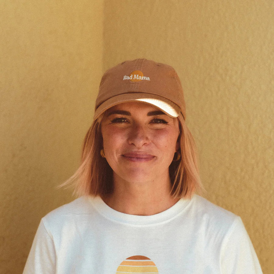 Rad Mama Washed Baseball Cap Desert Sand