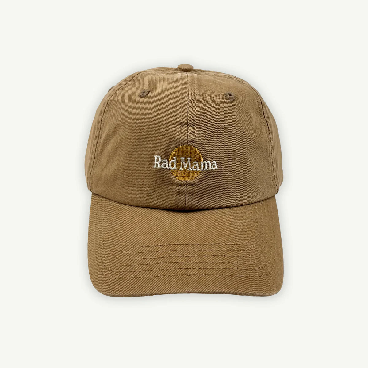 Rad Mama Washed Baseball Cap Desert Sand