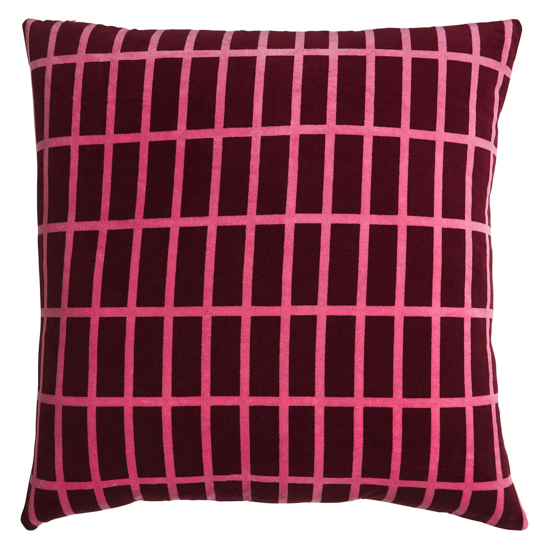 Remi Velvet Cushion - Mahogany Sage & Clare