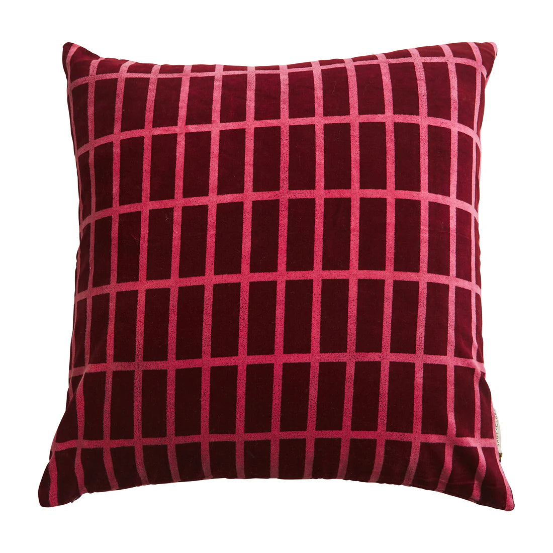 Remi Velvet Cushion - Mahogany | Sage & Clare