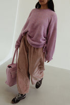 Ren Cord Pant - Musk Pink by By Billie