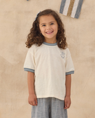 Ringer Tee Anchor Bow | Rylee + Cru