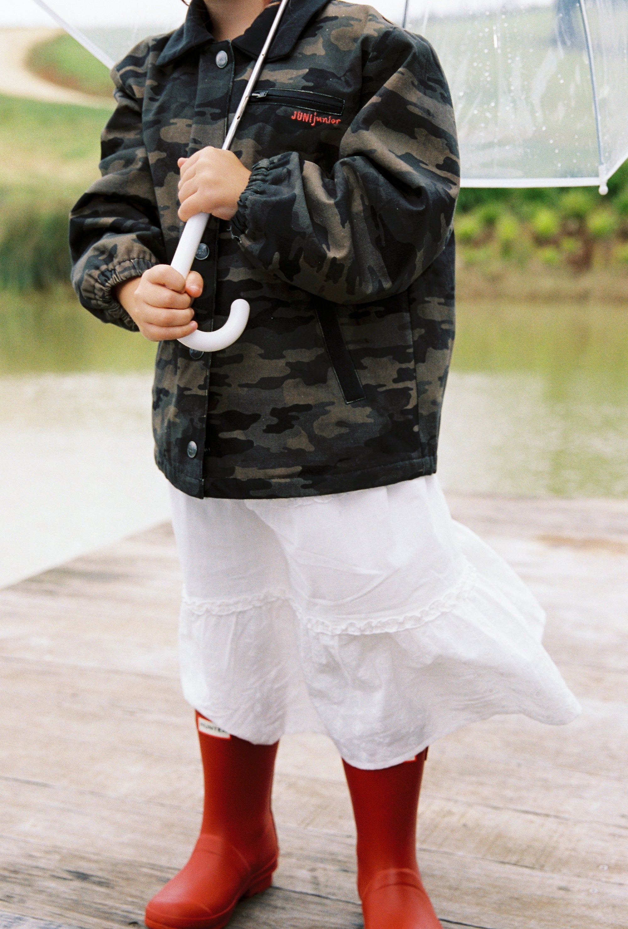 Rocky Padded Jacket - Camo by Juni