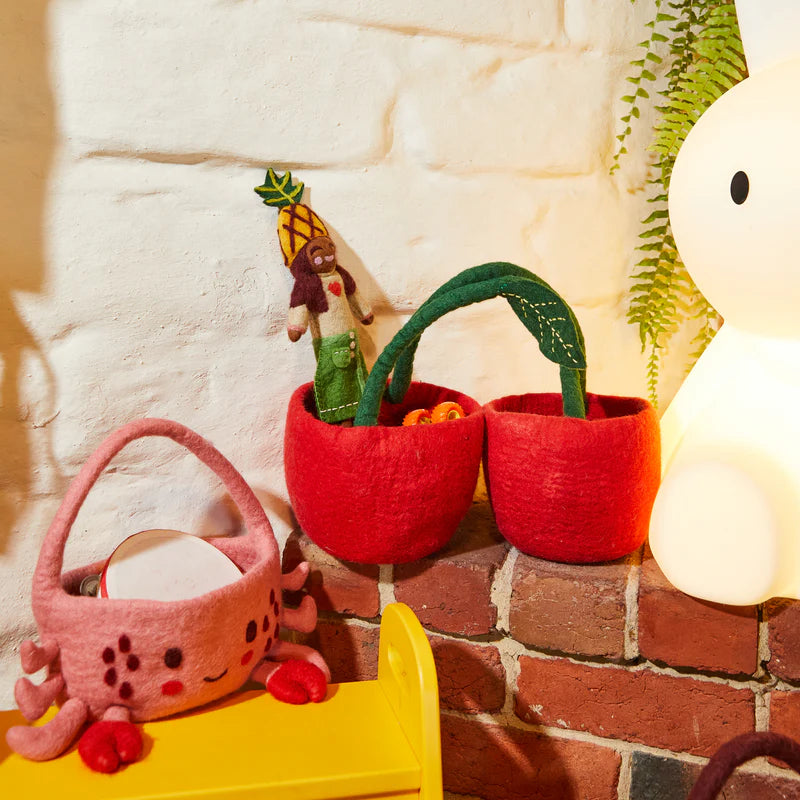 Rosella Felt Basket by Sage & Clare