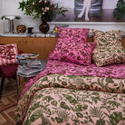 Safia Linen Pillowcase Set Tiramisu By Sage & Clare