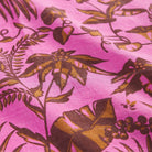 Safia Linen Sheets Tiramisu Flat Sheet by Sage & Clare fabric detail