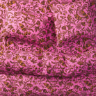 Safia Linen Sheets Tiramisu Flat Sheet by Sage & Clare