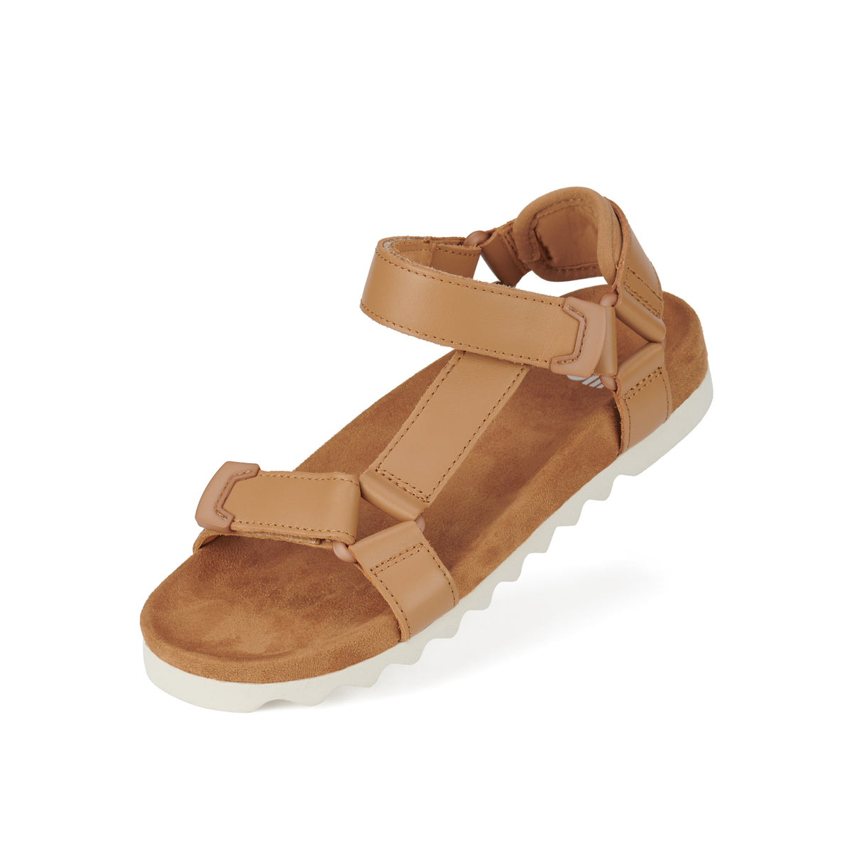 Sandal Tooth Wedge Soft Tan by Rollie