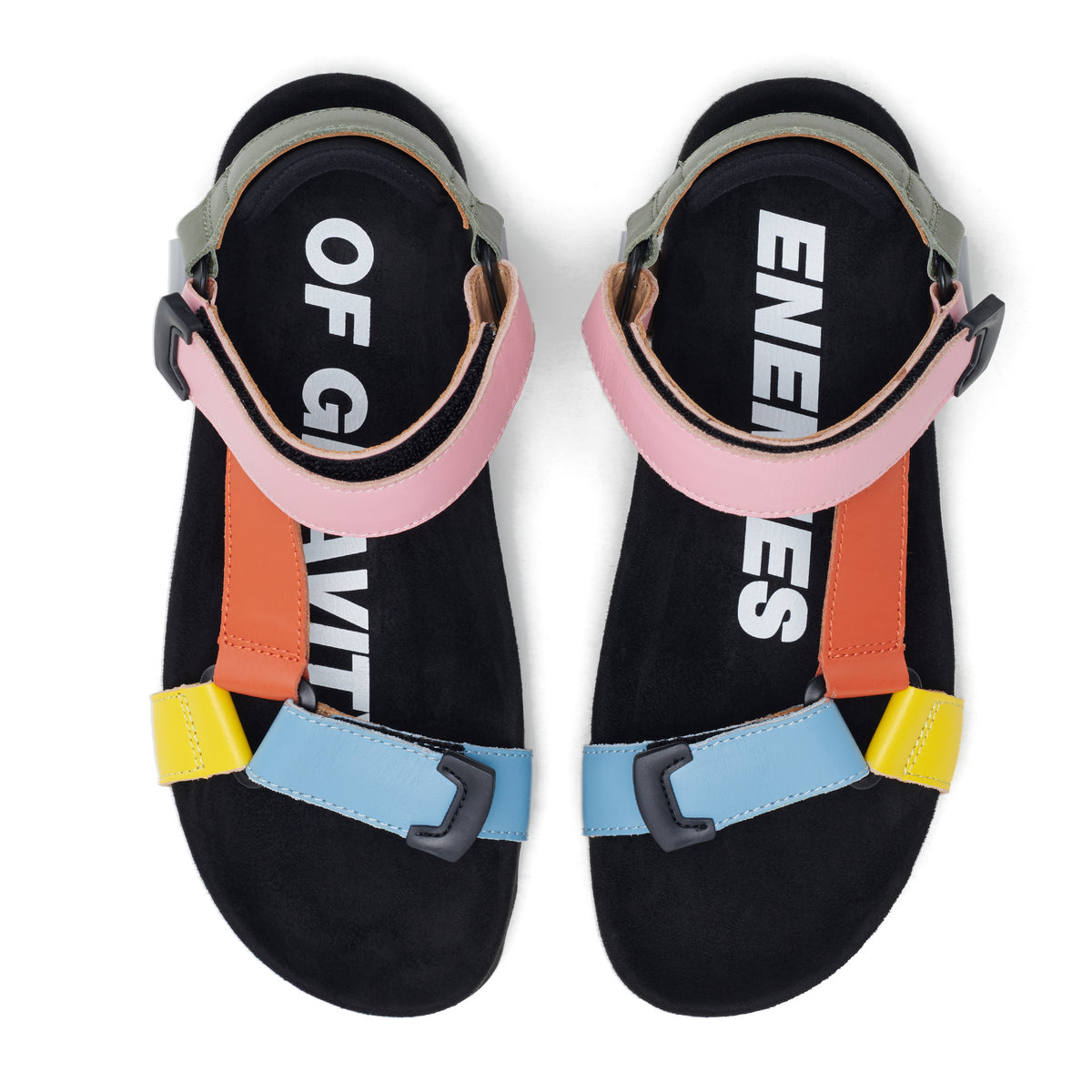 Sandal Tooth Wedge Citrus Splash by Rollie