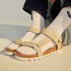 Sandal Tooth Wedge Bone Croc by Rollie