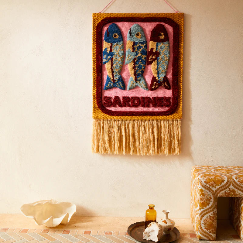 Sardine Woven Wall Hanging by Sage & Clare