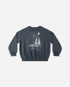 Front view of the Seas The Day Sweatshirt  | Rylee + Cru
