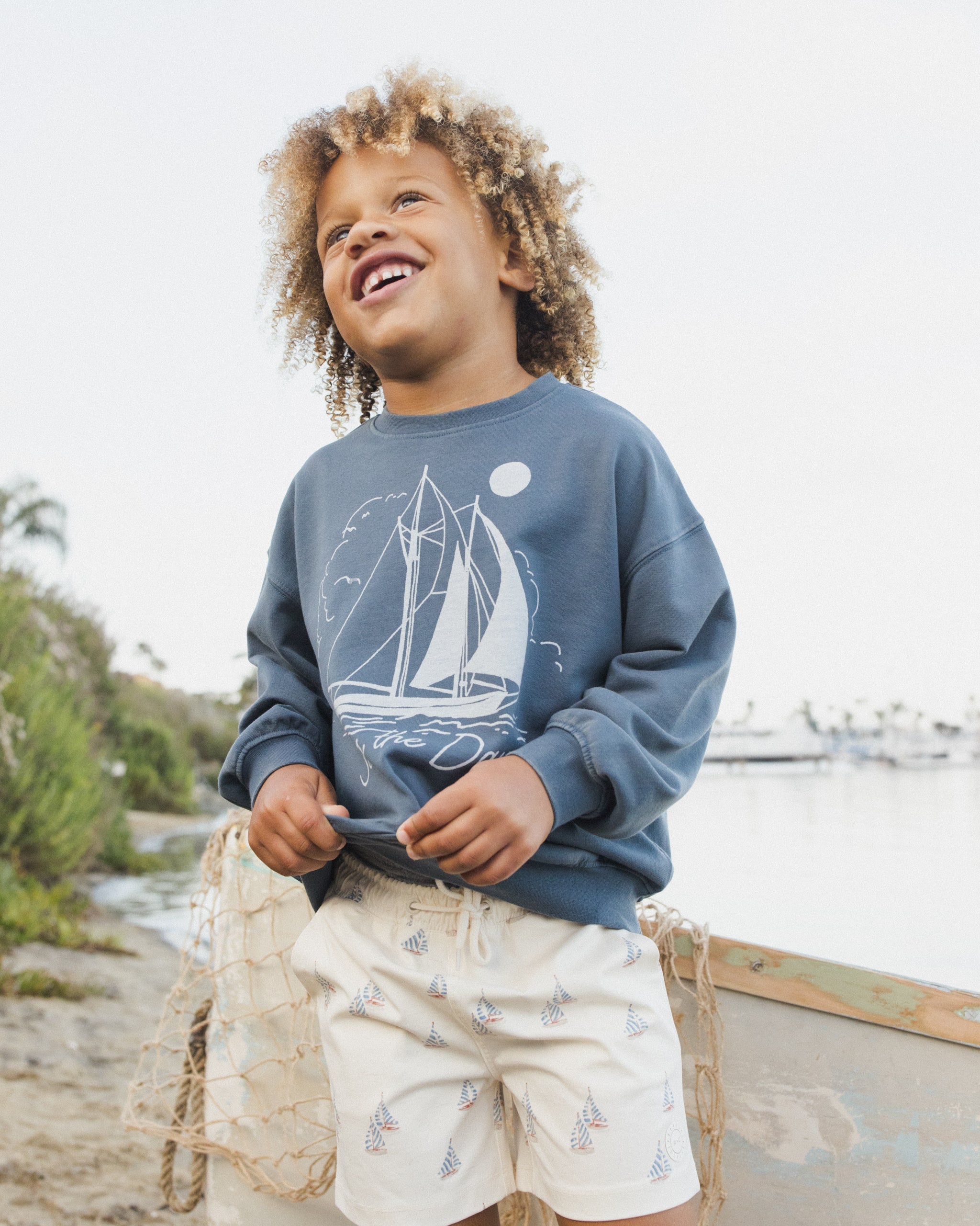 Seas The Day Sweatshirt  | Rylee + Cru