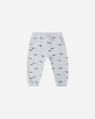 Front view of the Sweatpant sharks | Rylee + Cru