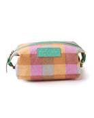 Sherbert Tartan Toiletry Bag from Kip & Co