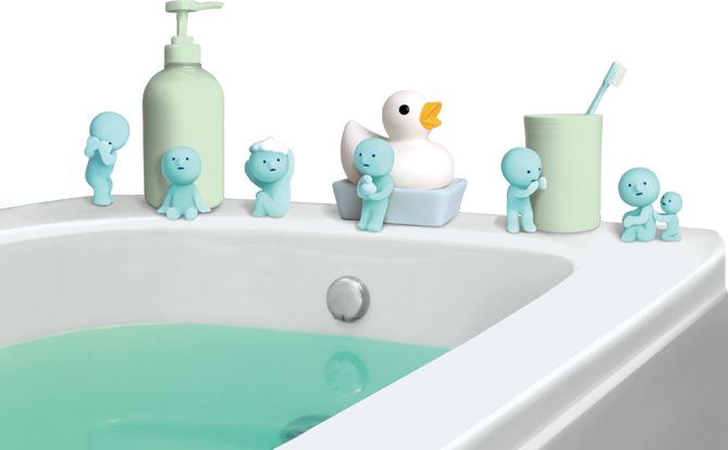 Smiski Bath Series