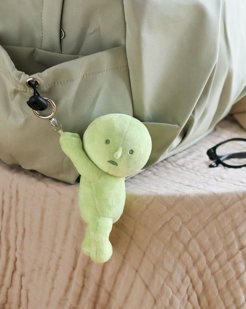 Smiski Plush Key Chain Hanging on