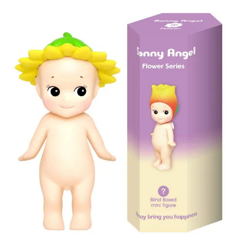 Sonny Angel Flower Series blind box featuring sunflower