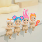 Sonny Angel Hippers Looking Back featuring squirrel, koala, rabbit and hamster