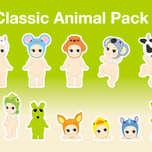 Sonny Angel Sticker Pack Series 1 Classic Animal Pack