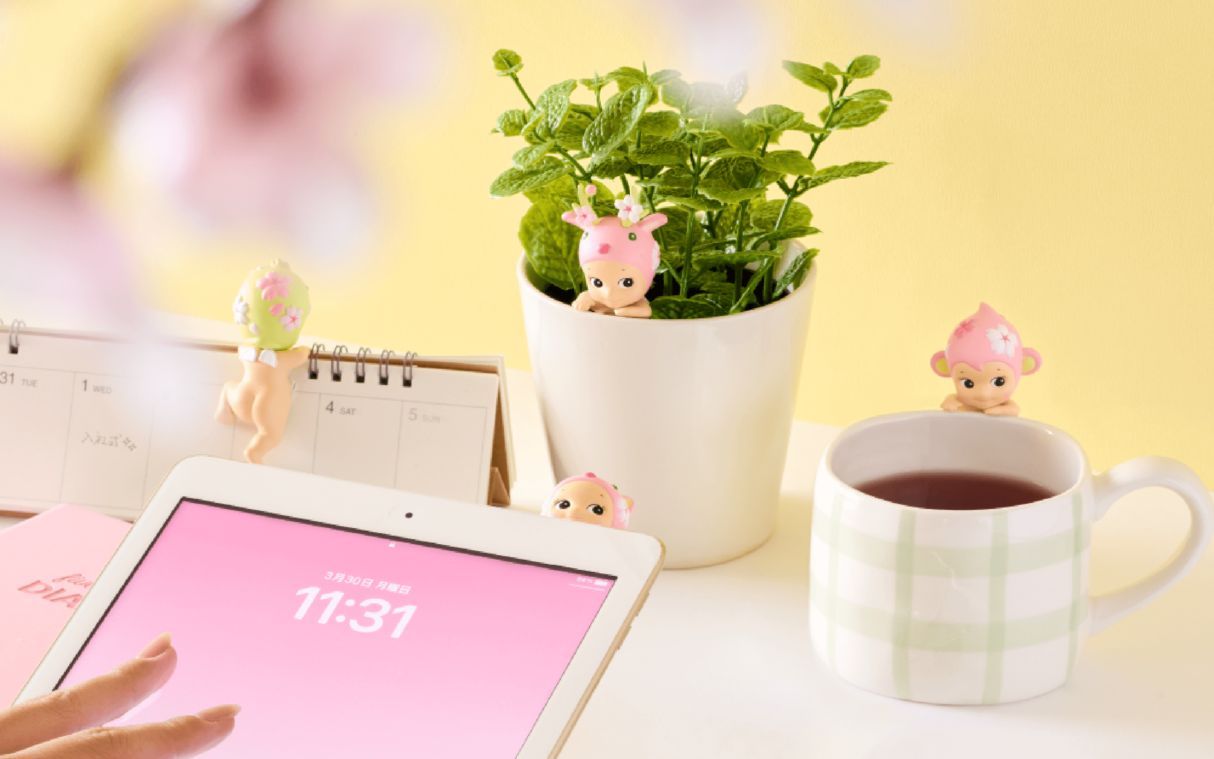 Cherry blossom hippers